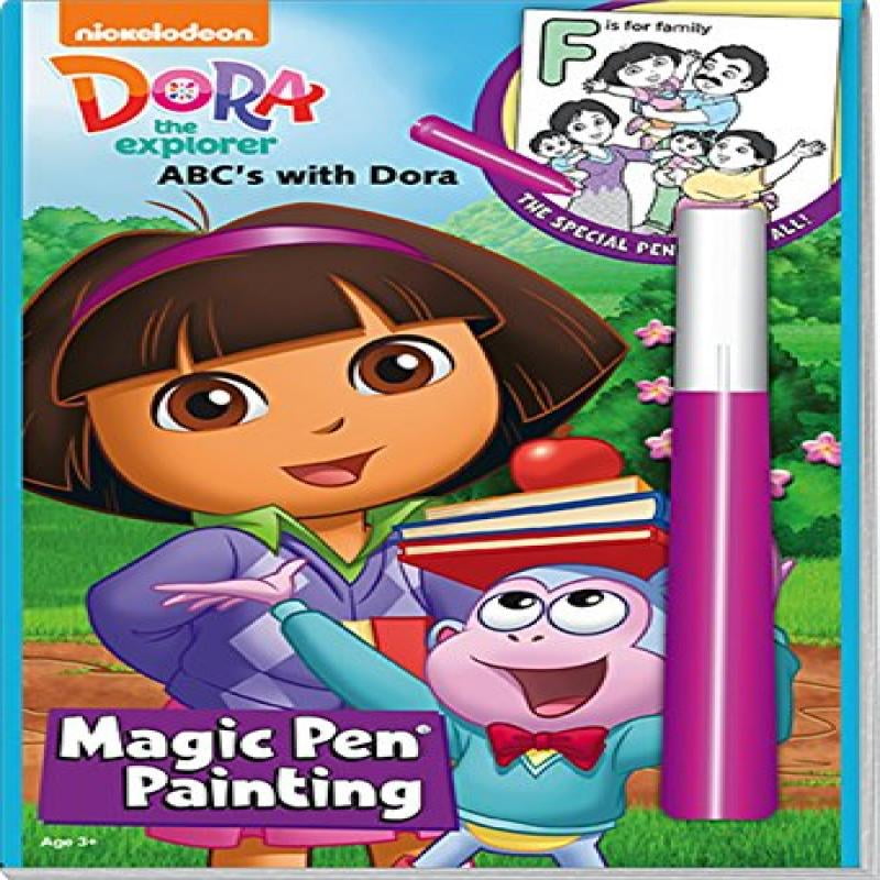 Dora the Explorer Magic Pen Painting - ABC's with Dora - Walmart.com