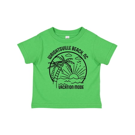 

Inktastic Summer Vacation Mode Wrightsville North Carolina Gift Toddler Boy or Toddler Girl T-Shirt