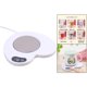 thumbnail image 2 of Calentador de taza de café inteligente Calentador de taza de bebida de calor 10W Apagado automático portátil Calentadores de bebida de calefacción elé blanco Sunnimix Calentador de taza de café, 2 of 8