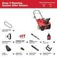 thumbnail image 6 of Troy-Bilt Squall 21 in. 123 cc Single-Stage Gas Snow Blower with E-Z Chute Control Model 123R, 6 of 6
