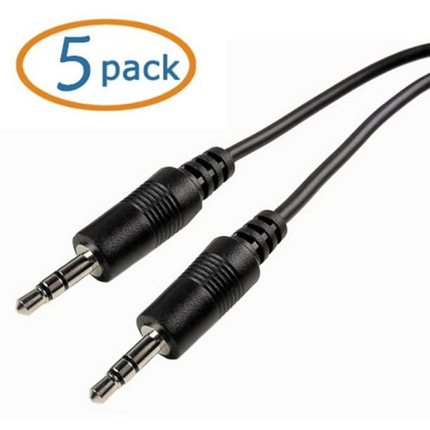 Cables Unlimited 6 feet 3.5mm Male to Male Stereo Audio Cable with