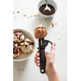 thumbnail image 4 of Mainstays™ Trigger Ice Cream Scoop, Black Handle, Ergonomic Trigger Arm, Stainless steel, Plastic, 4 of 5