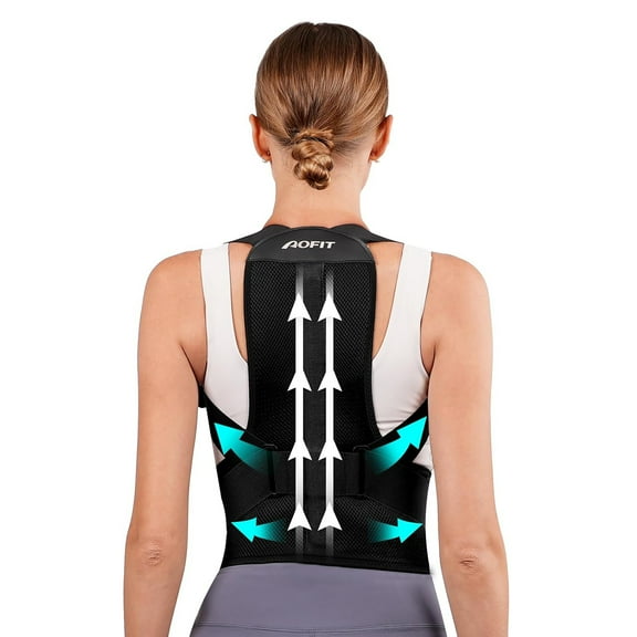 Back Brace Posture Corrector for Women and Men Back Lumbar Support Shoulder Posture Support for Improve Posture Provide and Back Pain Relief