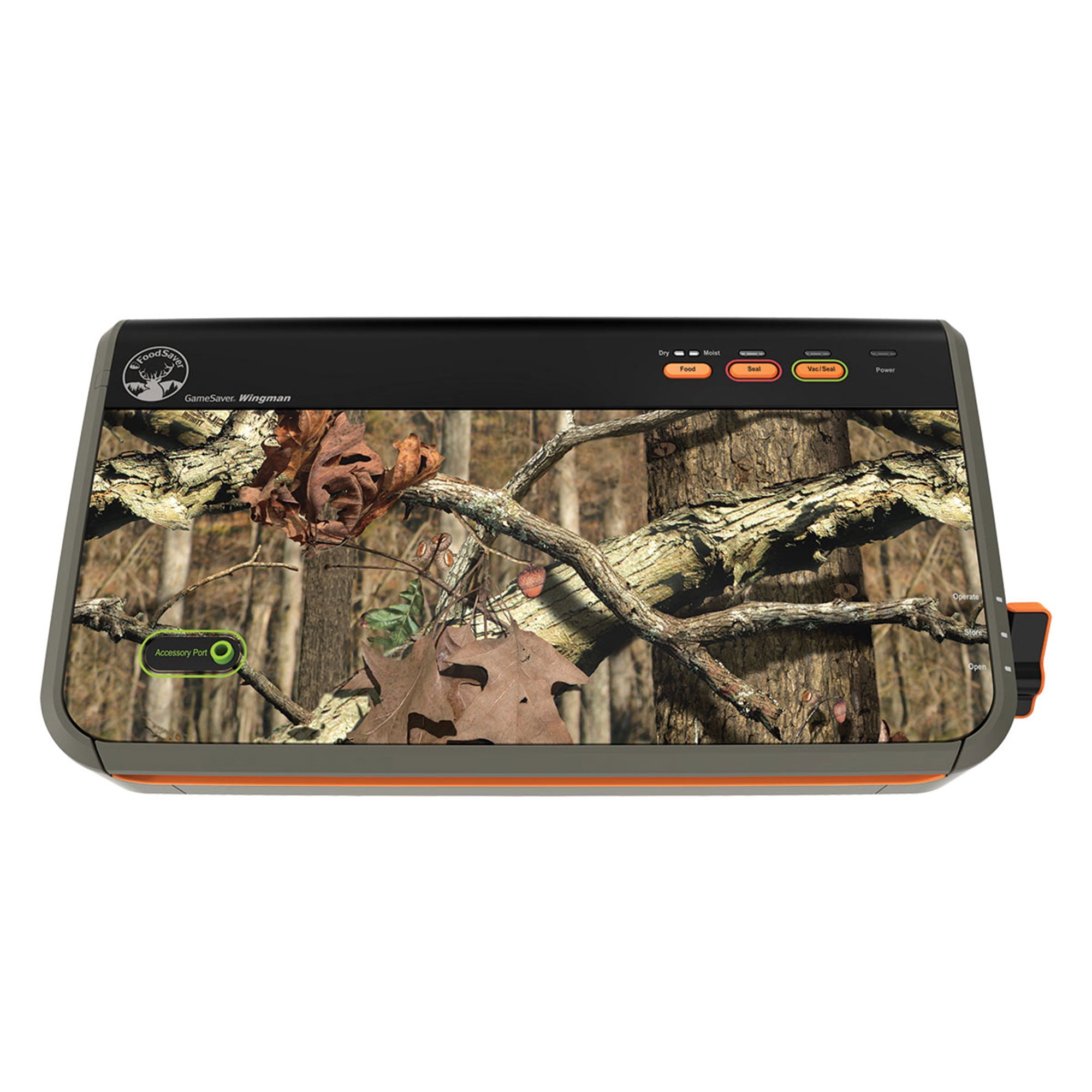 FoodSaver GameSaver 2100 Series Wingman Plus Food Meat Vacuum Sealer, Camo