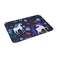 thumbnail image 2 of XMXT Non-Slip Polyester Bathroom Rugs Kitchen Door Mat, Cute Unicorn Design Machine Washable Bath Mats Rug for Kitchen Shower Bathtub Decor, 15.7 x 23.6 inches, 2 of 9