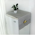 thumbnail image 1 of Zhuge Housse de Protection pour Réfrigérateur 1 Pce, style Campagne, Four à Micro-Ondes, Housse de Protection pour machine à Laver 90 * 30cm (triangle Gris), 1 of 5