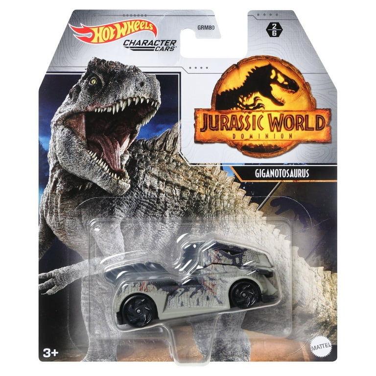 Hot Wheels Jurassic World Character Car Giant Dino, Toy Vehicle, Gift for  Kids 3 Years & Up