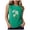B55-Green, variant on Womens Tank Tops Adjustable Strap Camisole Sleeveless Layer Top(Black,XXL)