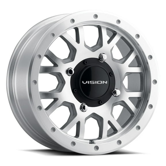 14x7 Vision GV8 Invader Machined UTV Wheel 4x137 (38.2mm)