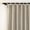 Black, variant on Gauze Striped Curtains, Boho Linen Gauze Tie Top Hanging Curtains Light Filtering Door Window Treatment 2 Panel Curtain Drapes for Living Room Home Décor Black on Beige (72"x42" Each Panel)