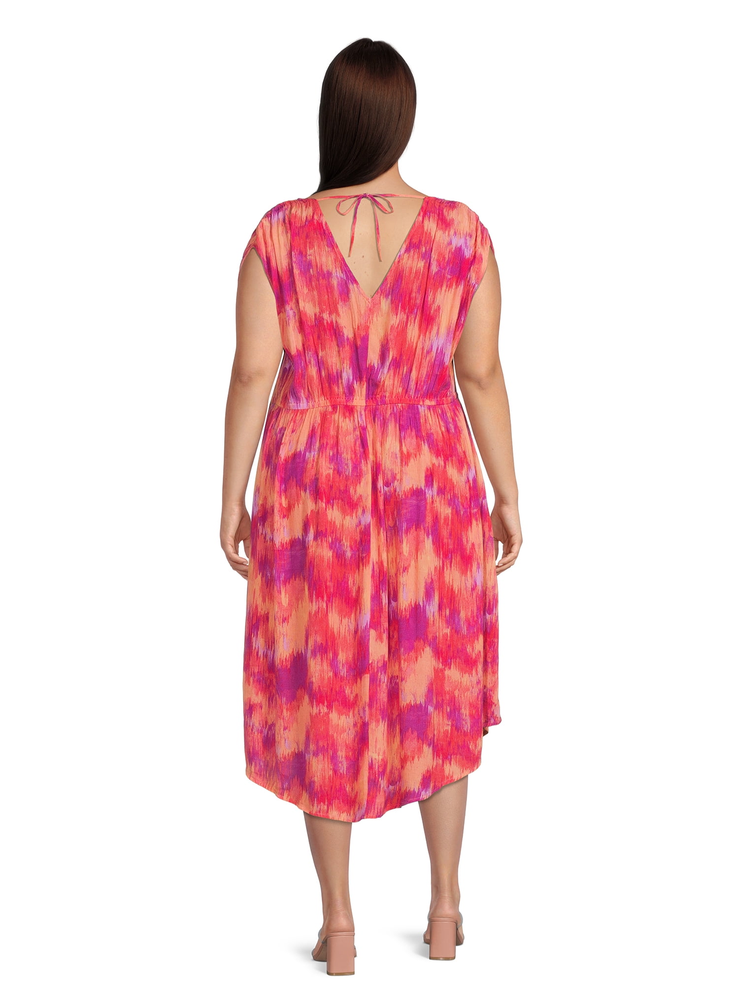 Terra & Sky Women's Plus Size Surplus Dress