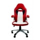 ViscoLogic Chaise de Bureau Pivotante de Style Gaming de la Série (Rouge -Blanc-Noir) – image 3 sur 8