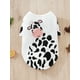 thumbnail image 1 of 1pc Cow Patterned Pet T-Shirt, 1 of 5