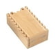 thumbnail image 3 of Torre de dados de bambú, caja de madera con ruedas, castillo de dados de madera, bandeja para tirar dados dentado, 3 of 9