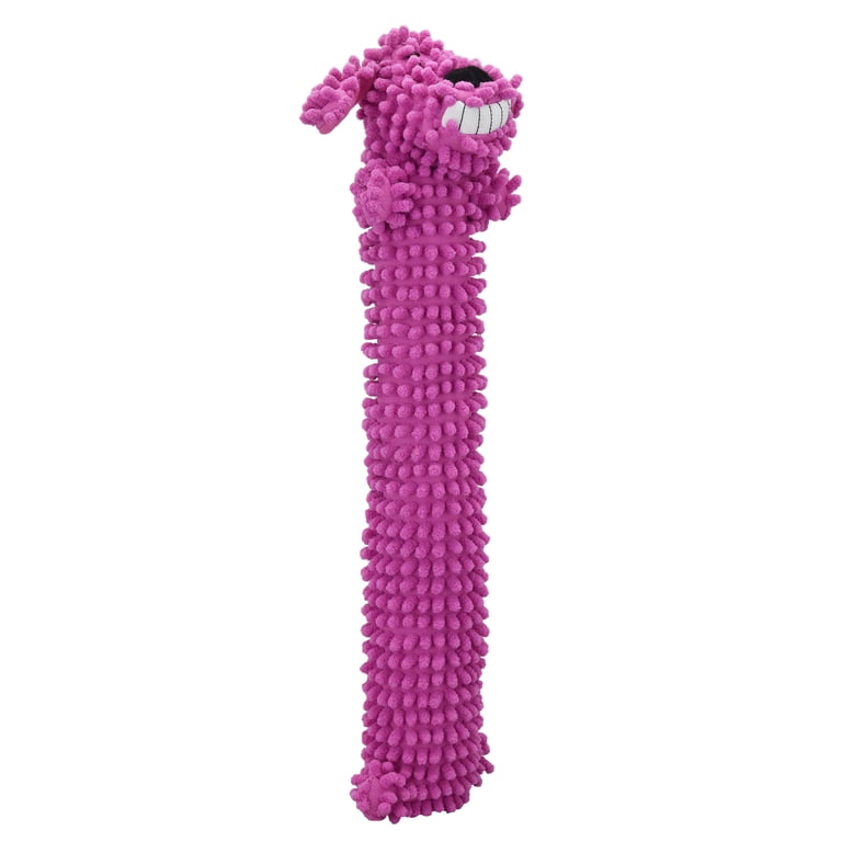 Multipet Loofa Floppy Moppy Plush Dog Toy, Squeak, 18