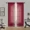 Burgundy, variant on Gorgeous Home 2pc Voile Sheer Window Curtain Panels, Rod Pocket, 84" long Solid Color Lilac