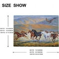 thumbnail image 7 of 300 PCS Jigsaw Puzzles Artwork Gift for Adults Teens, 10.6"x 15.5" Eagle Over Running Horses Wooden Puzzle Games, 7 of 7