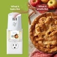 thumbnail image 3 of Scent Fill Cinnamon Apple Plug in Air Freshener Starter Kit, Scented Oil Refills, 2 Refills + Diffuser, 3 of 6