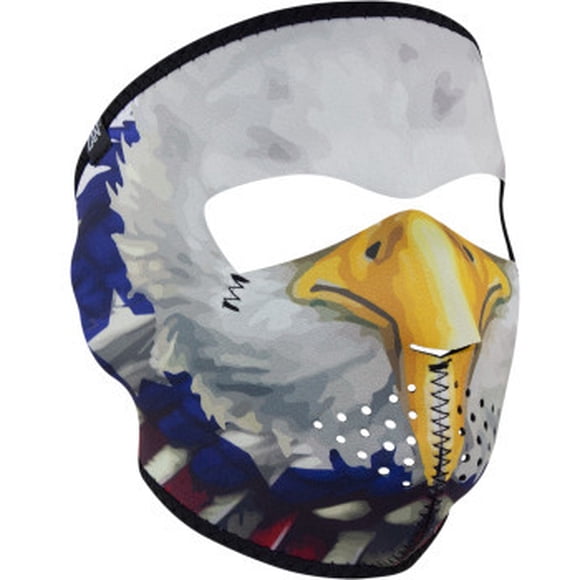 Zan Headgear Full-Face Neoprene Masks USA Eagle