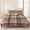 Brown, variant on King Quilts Bedding Set,Sage Green Buffalo Plaid Soft Warm Quilted Bedspread Comforter with Pillow Shams,Country Gingham Check All Season Coverlet Bed Decor Blankets