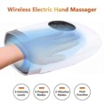 thumbnail image 2 of Masajeador de manos eléctrico inalámbrico Masajeador de manos Shiatsu Función de calentamiento ajustable para aliviar el dolor y el entumecimiento de las manos, 2 of 5