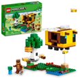 thumbnail image 1 of LEGO Minecraft Le chalet des abeilles 21241 Ensemble de construction (254 pièces), 1 of 6