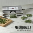 thumbnail image 3 of Weston Brands Vacuum Sealer Machine for Food Preservation & Sous Vide, Extra-Wide Bar for Sealing Bags up to 15" Wide, 935 Watts, Commercial Grade Pro 3000, Programmable LED Controls, Stainless Steel, 3 of 8