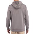 thumbnail image 2 of Men's-Cutter & Buck  Gray Washington Huskies Roam Eco Recycled Half-Zip Pullover Hoodie, 2 of 2