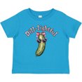 thumbnail image 3 of Inktastic Dill-lightful Pickle Girls Toddler T-Shirt, 3 of 5