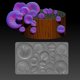 thumbnail image 3 of Gwong hogar Molde de pastel creativo Fast Demoulding Herramientas para hornear 6 Dientes de la cuadrícula Suministros de cocina de molde de silicona de silicona Gwong 21094603, 3 of 7