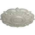 thumbnail image 3 of Ekena Millwork 20 1/4"OD x 1 1/2"P Deria Ceiling Medallion (Fits Canopies up to 6"), Hand-Painted Flash Copper, 3 of 6
