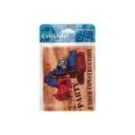 Big Dig "Under Construction" party invitations (Available in a pack of 24)