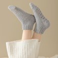 thumbnail image 6 of Kids Coral Fleece Grip Socks Winter Warm Non Slip Floor Footwear, 6 of 7