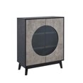 thumbnail image 4 of Gramercy Way Jill Zarin Wine Server Cabinet Black, 4 of 5