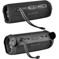 thumbnail image 6 of Silicone Case Cover for JBL FLIP 6 Waterproof Portable Bluetooth Speaker with Shoulder Strap and Carabiner - Black, 6 of 7
