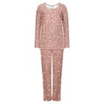 thumbnail image 5 of Tnhcen Women's Long Sleeve Pajamas Set Casual Sleepwear Outfits Loose Top and Pants Homewear S-3XL, 5 of 5