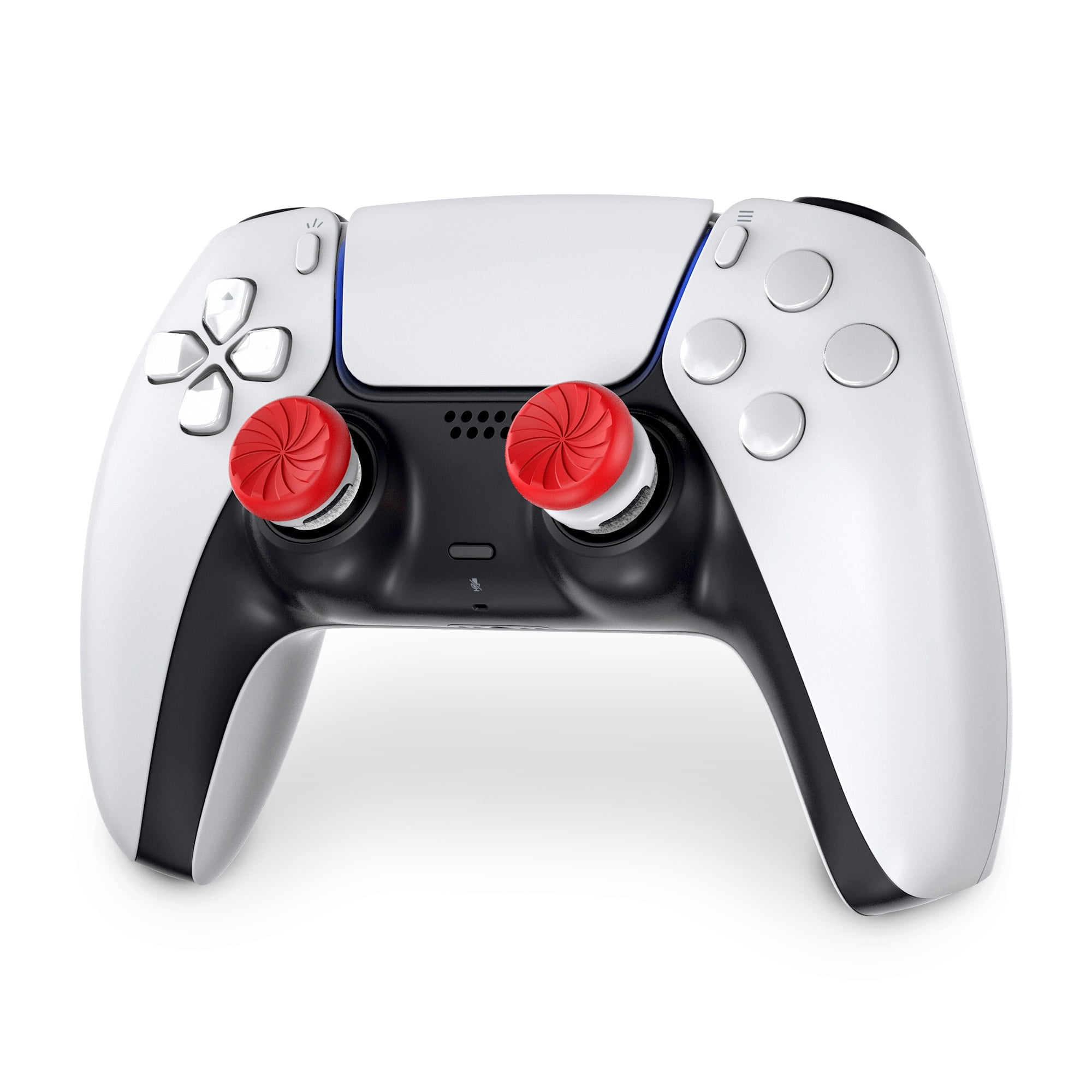 KontrolFreek Aim Boost Kit for PlayStation Controller PS5 and PS4 - Includes Performance Thumbsticks and Precision Rings - Inferno Edition