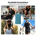 thumbnail image 7 of Pofeuu Cartoon Whale Print Men's Muscle T-Shirt, Sleeveless, Muscle Tank, Classic Muscle Tee Top For Men Casual Sleeveless Muscle T-Shirt Trendy Clothes-Small, 7 of 7