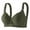 Womens Bras Army Green, variant on Womens Sexy Gather Bras, Women's Seamless Wireless Supportive Bra Push Up Comfort Soft No Underwire Full Coverage T-Shirt Bra for Women S-2XL