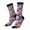 3 Black, variant on rock Skull record Print Adult Socks for Men & Women,Calf Socks, Ankle Socks,Boots Socks,Breathable Casual Sock,Unisex Crew Socks