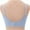 Light Blue, variant on Women's Nursing Everyday Bras Adjustable Shoulder Strap Sagging Maternity Breastfeeding Seamless Bra Wireless Bralette
