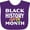 Purple, variant on Inktastic Black History Every Month Boys or Girls Baby Bib