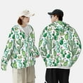 thumbnail image 6 of Fotbe Cactus Plants1 Men's Women's UPF 50+ Sun Protection Jacket Hooded Cooling Shirt with Pockets Hiking Outdoor Performance-Medium, 6 of 9