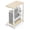 Maple, variant on PC Tower Stand Height Adjustable, 2-Tier ATX Case Holder with Mouse Pad & Headphone Stand, Under Desk Computer Cart for Gaming & Office - Walnut