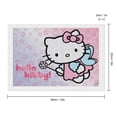 thumbnail image 2 of Diamond Art Kits for Adults Hello Kitty Diamond Art Gem Art Painting Full Drill Round Art Gem Painting Kit for Home Wall Decor Gifts 8"x12", 2 of 6