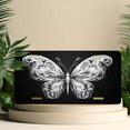 thumbnail image 6 of 1 Pcs 2D Flat License Plate Covers & Frames, Ornate Butterfly For Decorative Front, Waterproof For Decoration Aluminum License Plate Covers & Frames Cover For Men Women, 12" X 6", 6 of 7
