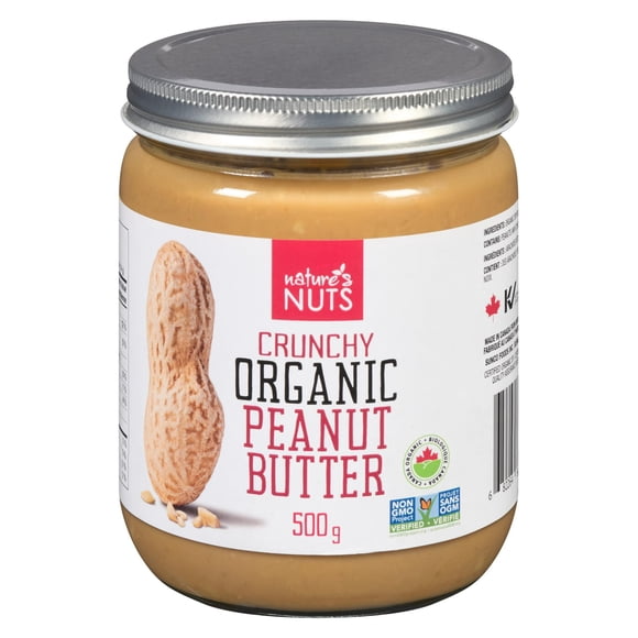 Nature's Nut Biologique Beurre D'Arachides Croquant