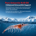 thumbnail image 6 of Naturalis Krill Oil 2000mg | Omega-3 EPA, DHA, Astaxanthin and Phospholipids | Sustainably Harvested from Antarctic Water | 60 Softgels, 6 of 8