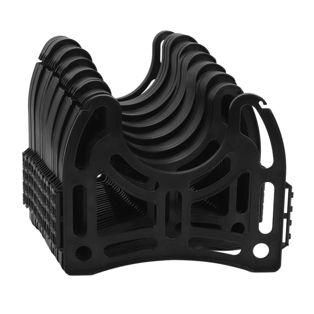 RV Sewer Hose Support, Flexible And Durable Frame Curves Around Obstacles, Lightweight Foldable Quick Setup And Collapse Small Storage Sewer Hose Holder Kit For Proper Drainage
