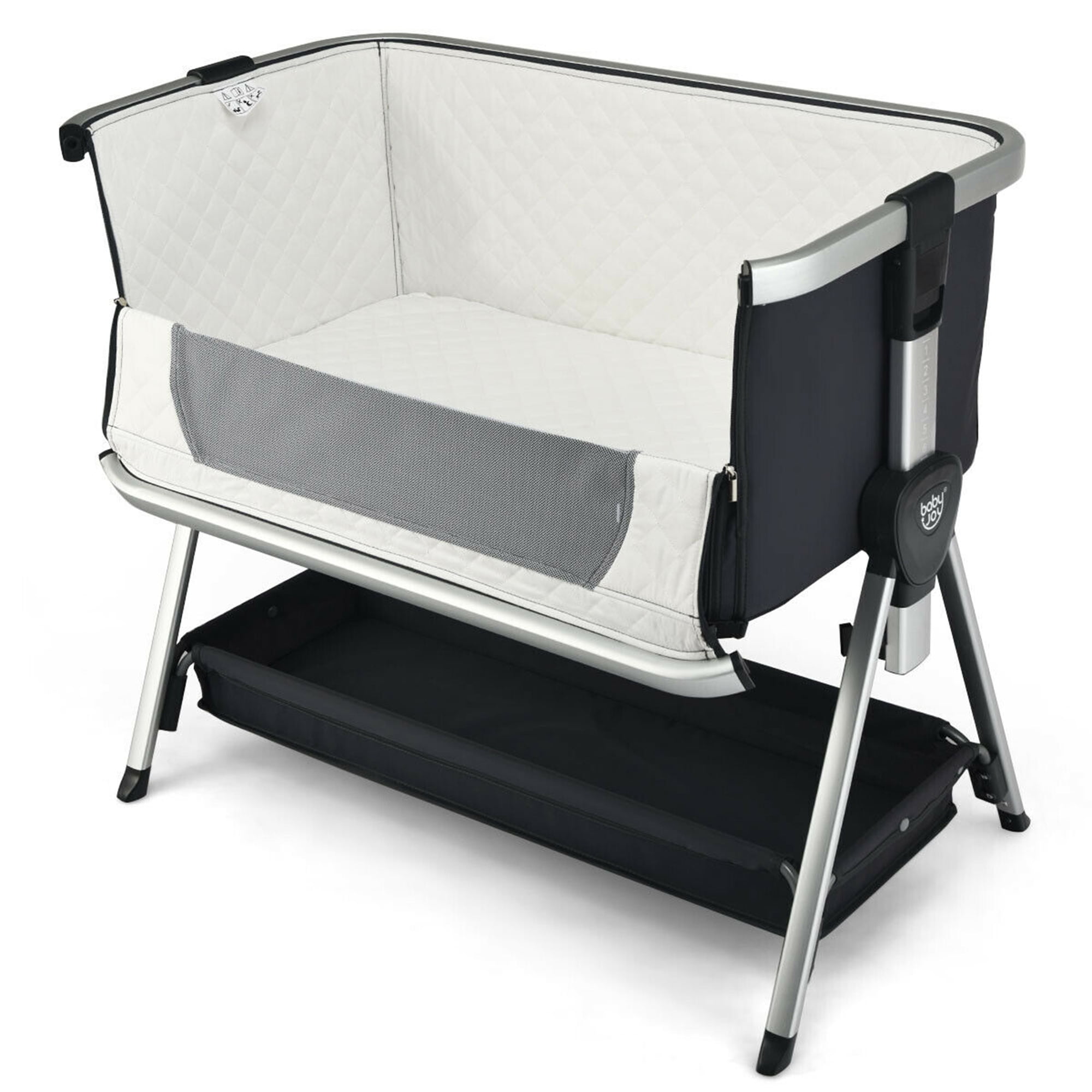 portable baby crib you can attach to your bed